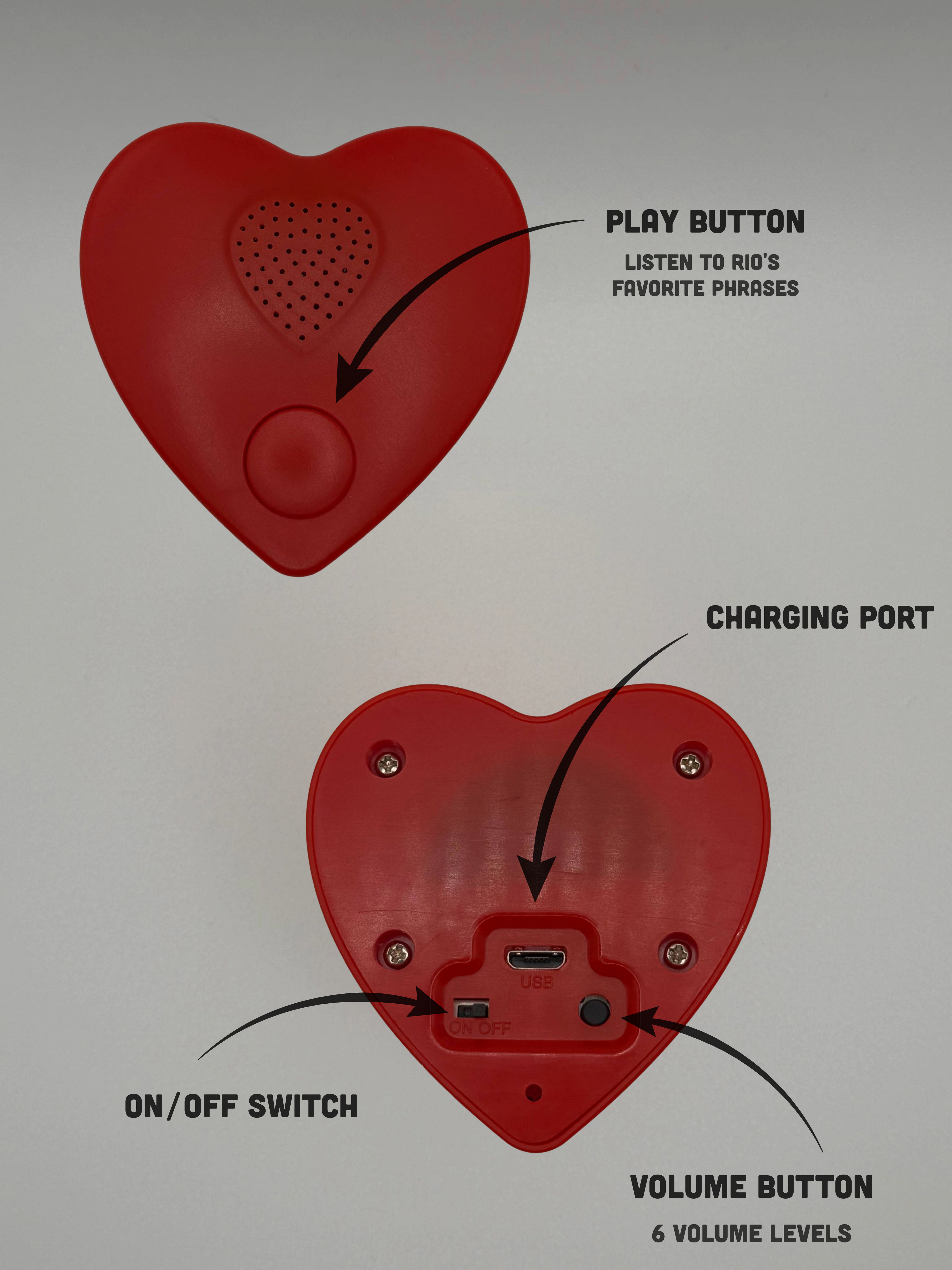 Talking Rio Sized Plushie